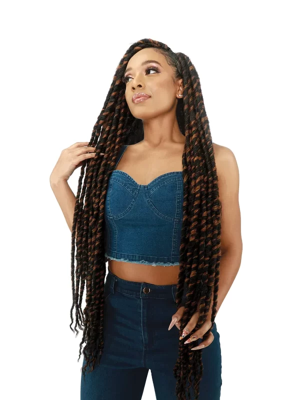 ZURY ROYAL IMEX CROCHET BRAIDS NATURAL SUPA LOC 36″ - Image 4