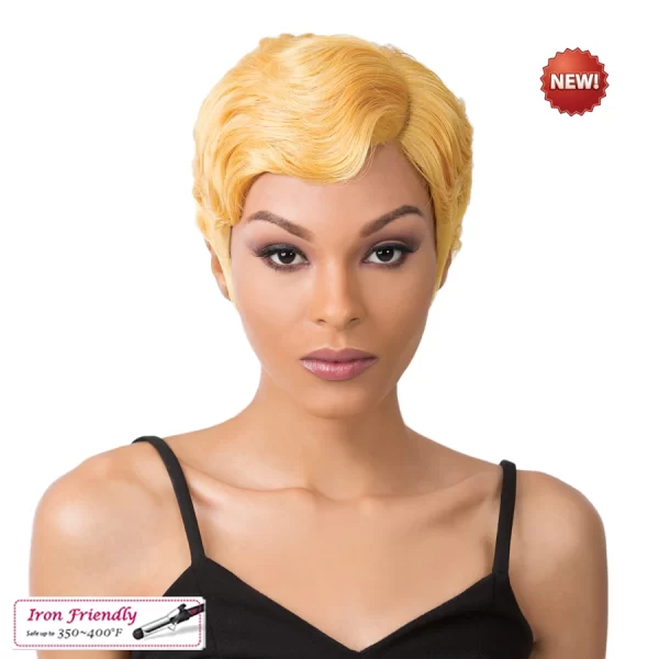 it's a wig! PREMIUM SYNTHETIC FIBER FULL WIG - NUNA - Image 5