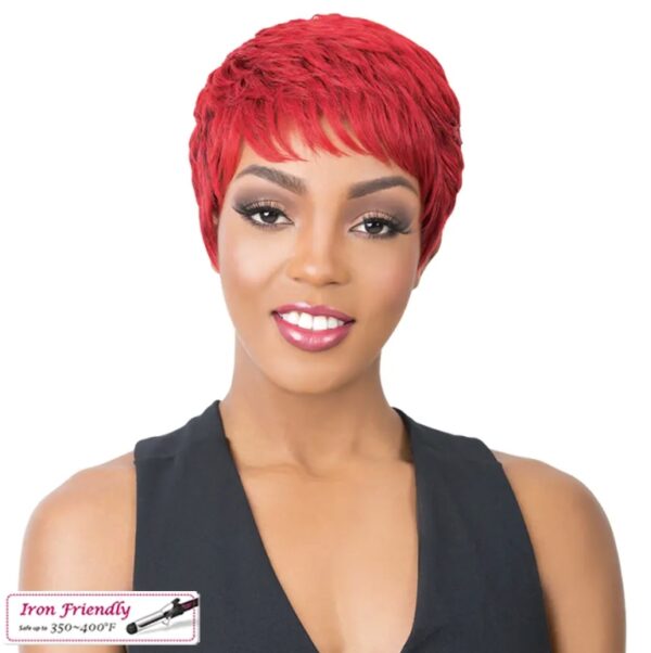 IT’S A WIG! PREMIUM SYNTHETIC FIBER FULL WIG - SUPER CUTE - Image 4