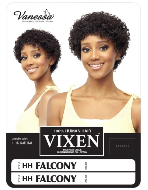 VANESSA VIXEN HUMAN HAIR WIG - HH FALCONY - Image 4