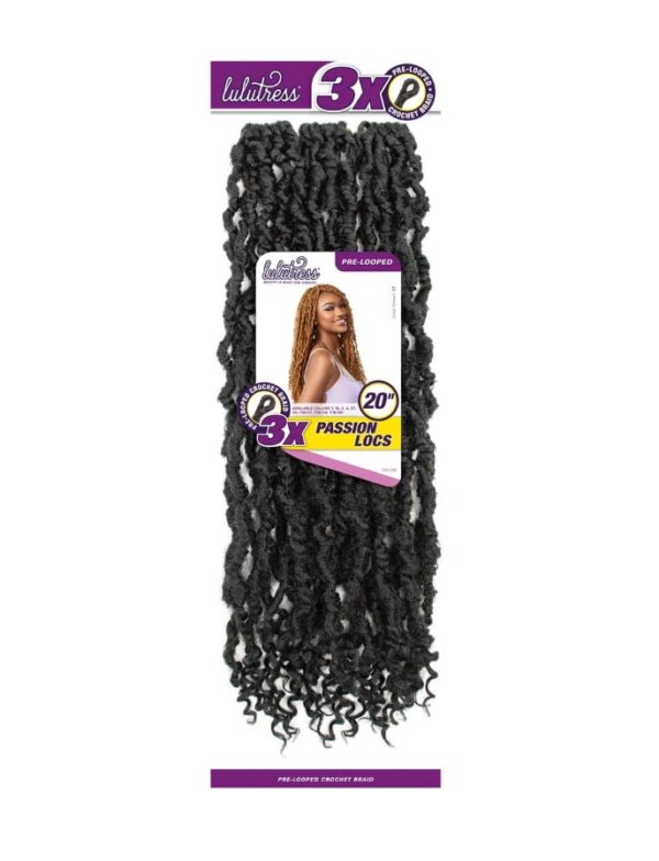 SENSATIONNEL LULUTRESS BRAID - 3X PASSION LOCS (LULUTRESS) 20" - Image 5