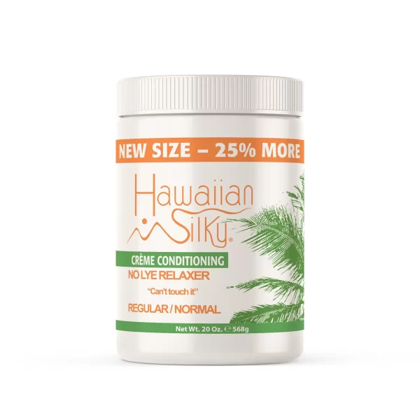 Hawaiian Silky No Lye Regular Relaxer 20oz