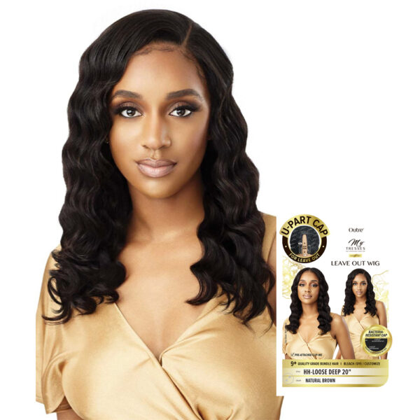 OUTRE MYTRESSES GOLD - LEAVE OUT WIG - HH - LOOSE DEEP 20"