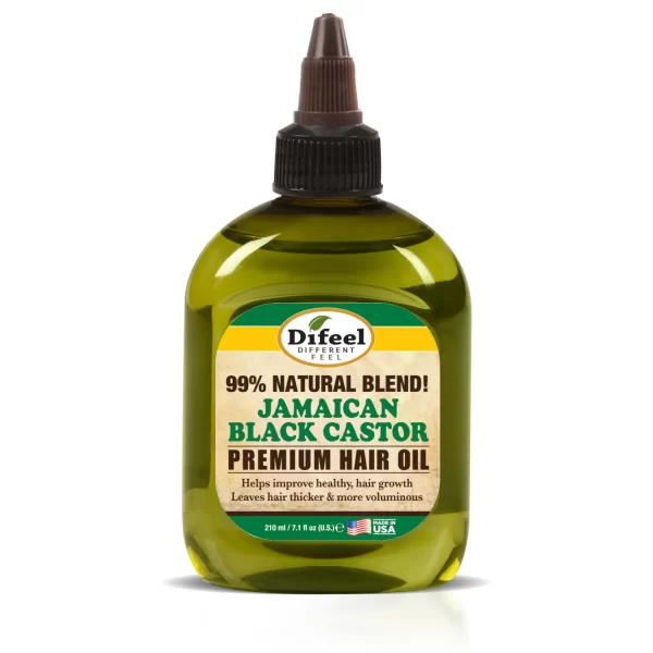 Difeel Premium Natural Hair Oil Jamaican Black Castor 7.78 oz