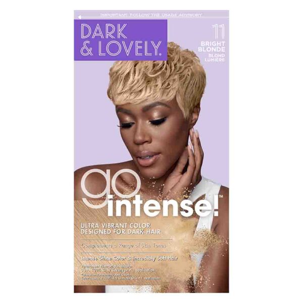 Dark&Lovely Go Intense Ultra Vibrant Color #Bright Blonde