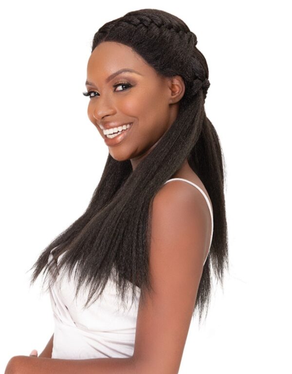 JANET COLLECTION NATURAL ME LACE BRAID LULU WIG - Image 2