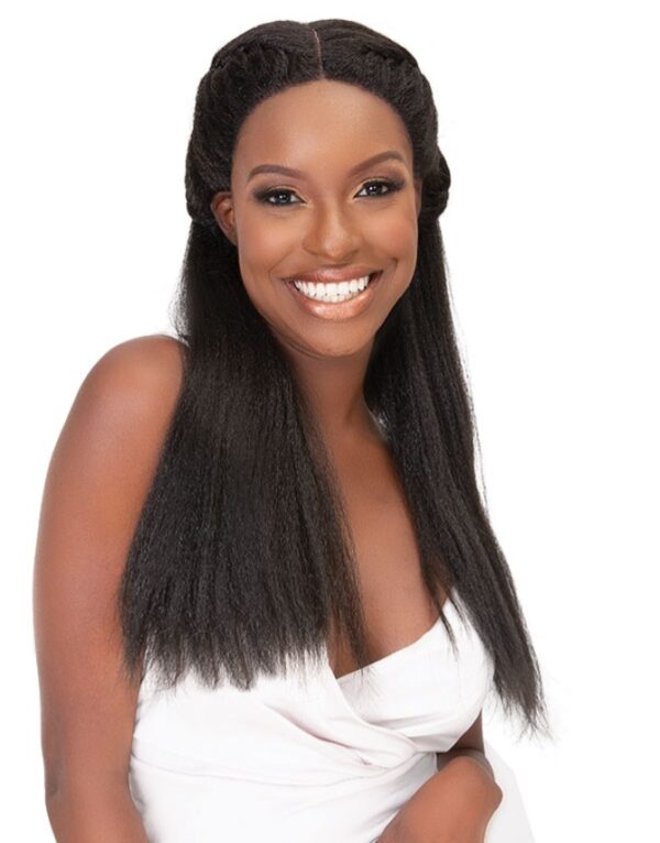 JANET COLLECTION NATURAL ME LACE BRAID LULU WIG