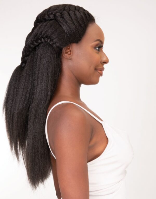 JANET COLLECTION NATURAL ME LACE BRAID LULU WIG - Image 3