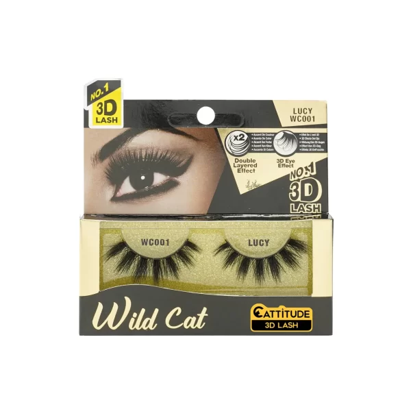 EBIN NEW YORK WILD CAT 3D LASHES