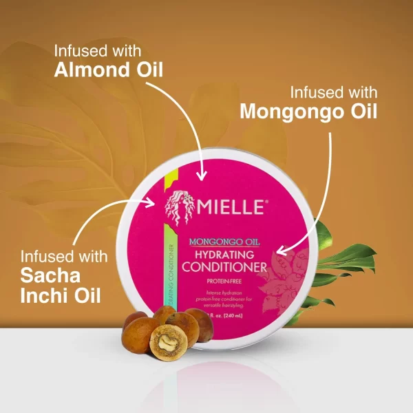 MIELLE ORGANICS Mongongo Oil Protein-Free Hydrating Conditioner - Image 3