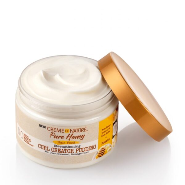 Creme of Nature® Pure Honey Hair Food Strengthening Curl Creator Pudding - Image 2