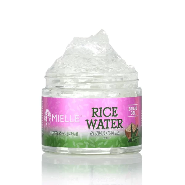 Mielle Organics Rice Water & Aloe Braid Gel - Image 4