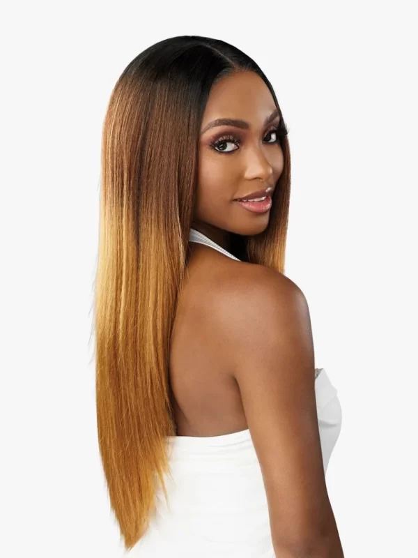 Sensationnel LACE HUMAN HAIR BUTTA WIG - BLEND STRAIGHT 26" - Image 5