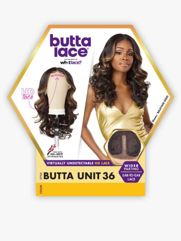 Sensationnel LACE Synthetic Fiber BUTTA WIG - BUTTA UNIT 36 - Image 6