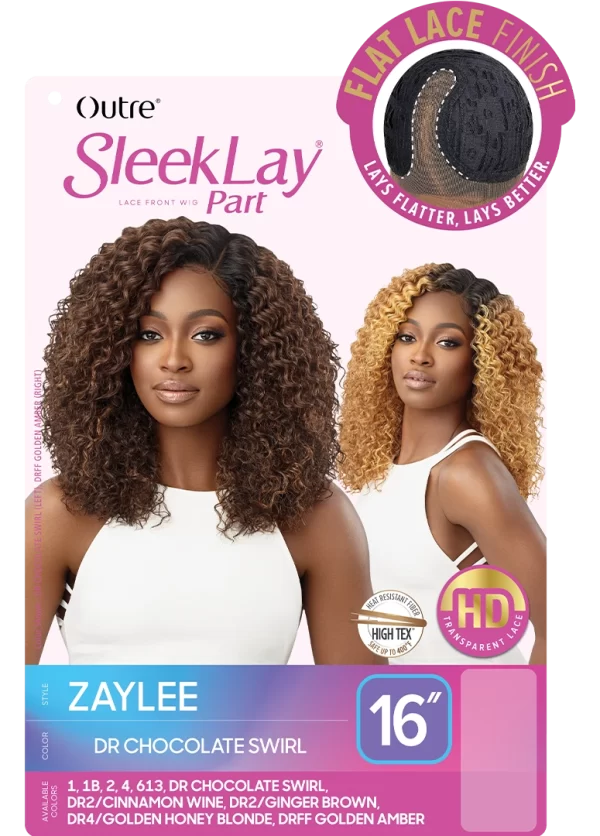 OUTRE SLEEKLAY PART LACE FRONT LACE WIG - Zaylee - Image 6