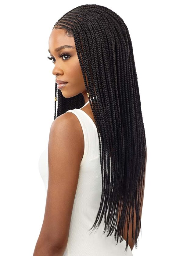 OUTRE 13X4 LACE FRONT WIG - FULANI MICRO CORNROW BRAIDS - Image 4