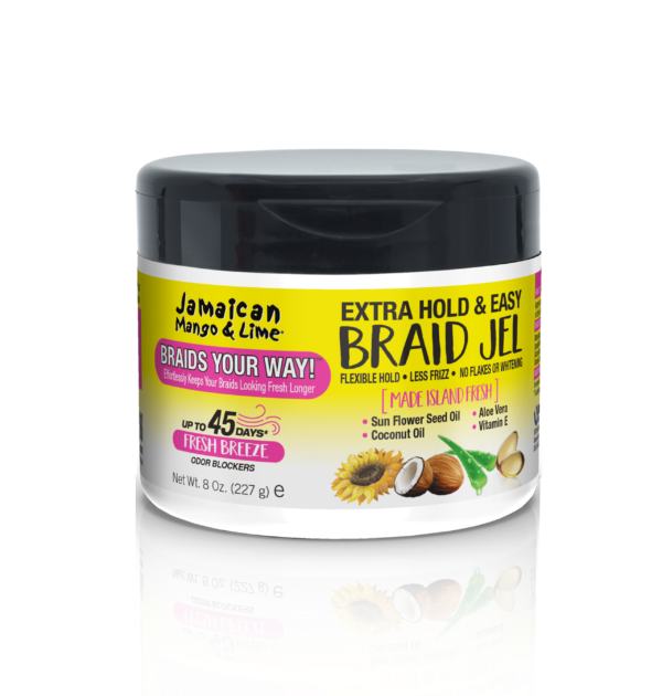 Jamaican Mango & Lime Extra Hold & Easy Braid Jel 8oz