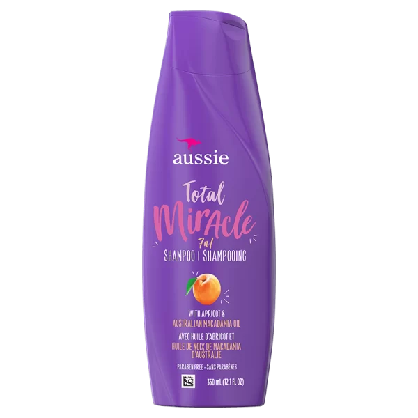 aussie TOTAL MIRACLE 7N1 SHAMPOO 12.1oz