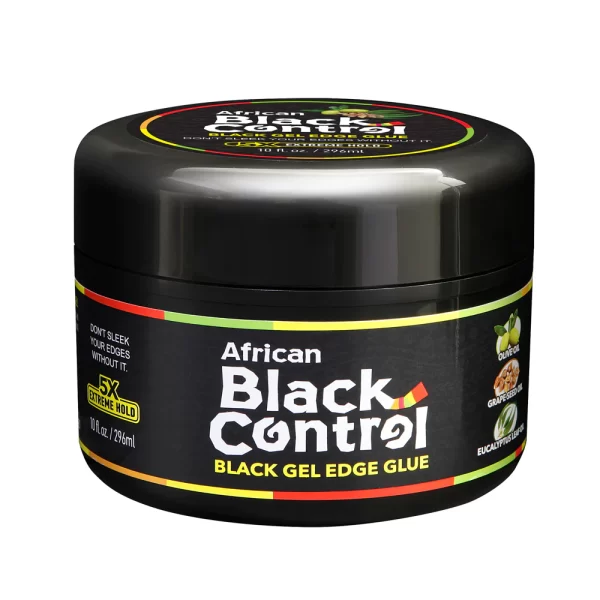 African Black Control BLACK GEL EDGE GLUE