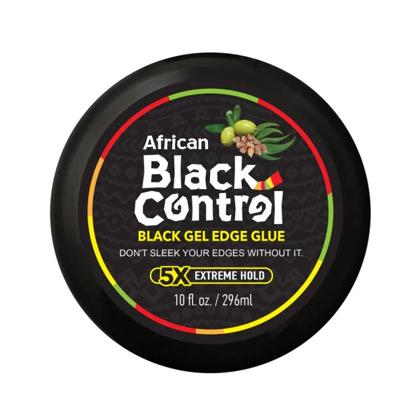 African Black Control BLACK GEL EDGE GLUE - Image 5