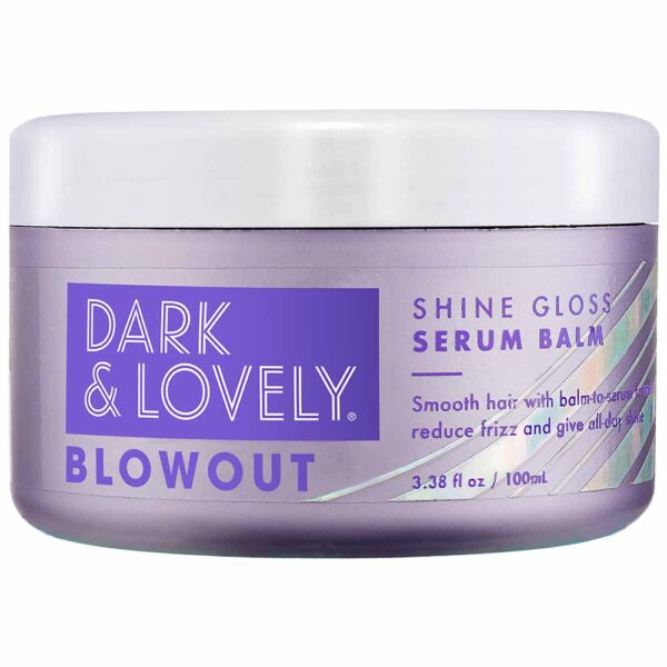 DARK & LOVELY  Blowout Shine Gloss Styling Serum Balm 3.38oz