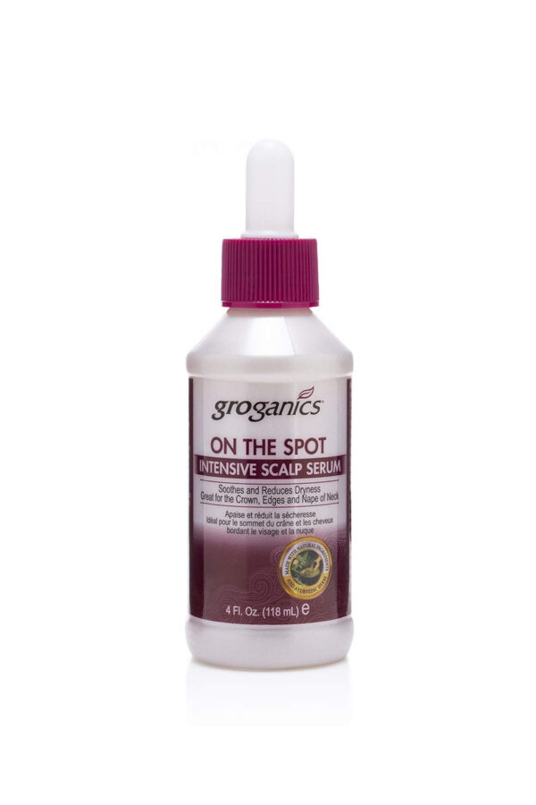 Groganics On The Spot Itch Relief Scalp Medicine Drops 4oz