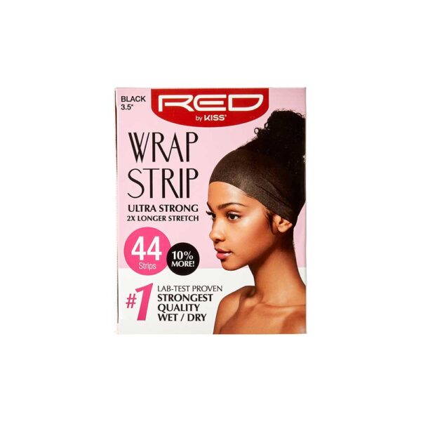 RED BY KISS - Wrap Strips 3.5" (44 Strips)