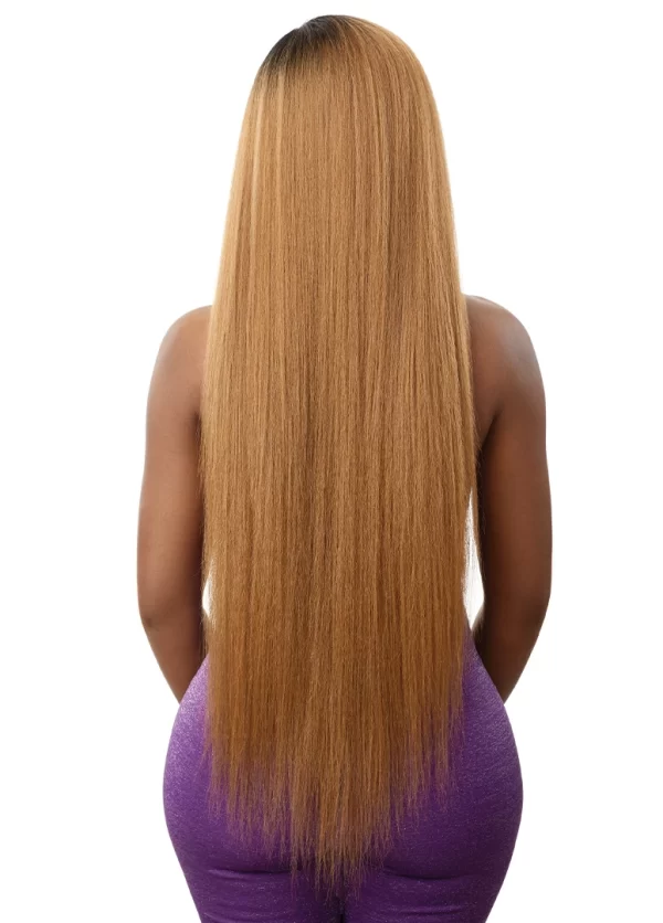 OUTRE HUMAN HAIR BLEND PURPLE PACK BRAZILIAN BOUTIQUE - VIRGIN VOLUME PRESSED 26" 28" 30" - Image 3