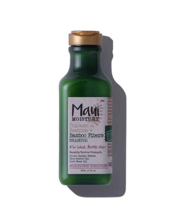 MAUI MOISTURE Thicken & Restore + Bamboo Fiber Shampoo 13oz