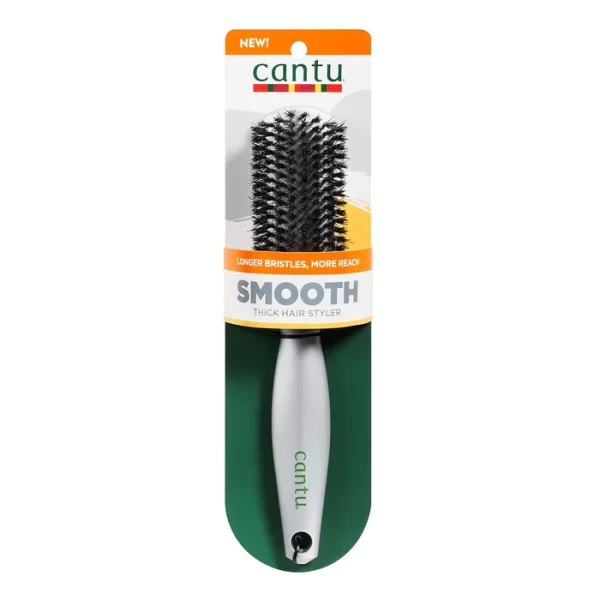 Cantu Longer Bristles More Reach Smooth Thick Hair Styler