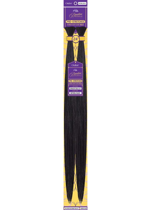 OUTRE PURPLE PACK BRAZILIAN - PRESTRETCHED STRAIGHT BULK 24" - Image 2