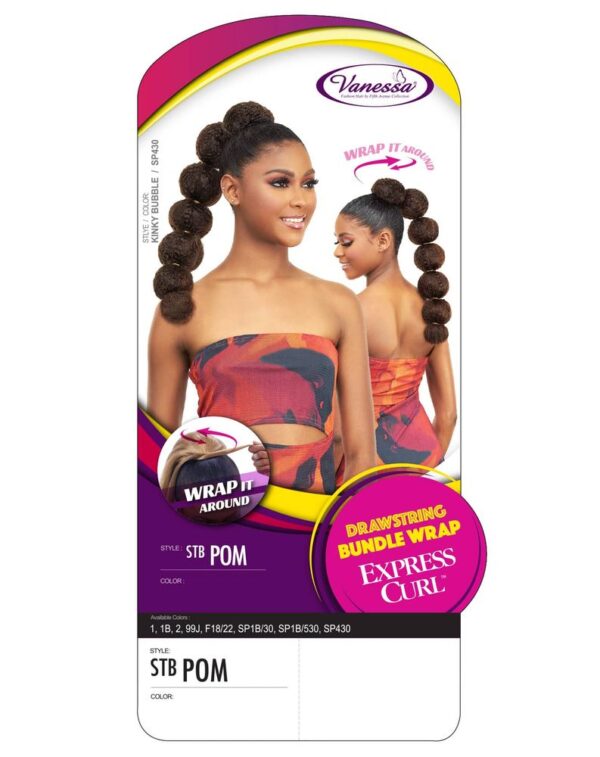 VANESSA SYNTHETIC HAIR EXPRESS CURL - STB POM - Image 9