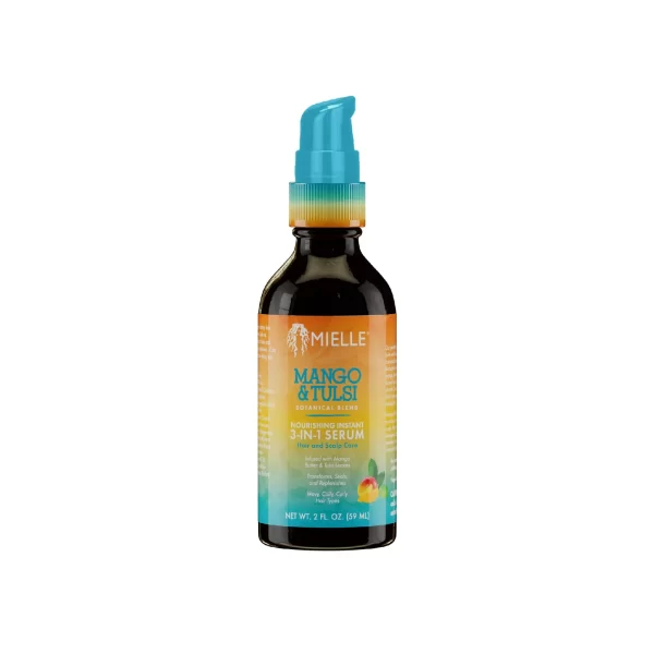 Mielle Organics Mango & Tulsi Nourishing Instant 3-IN-1 Serum 2oz