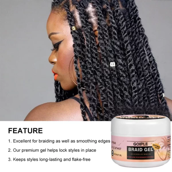 GOIPLE BRAIDING GEL EXTRA HOLD - Image 3