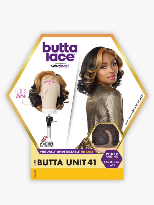 Sensationnel LACE Synthetic Fiber BUTTA WIG - BUTTA UNIT 41 - Image 6