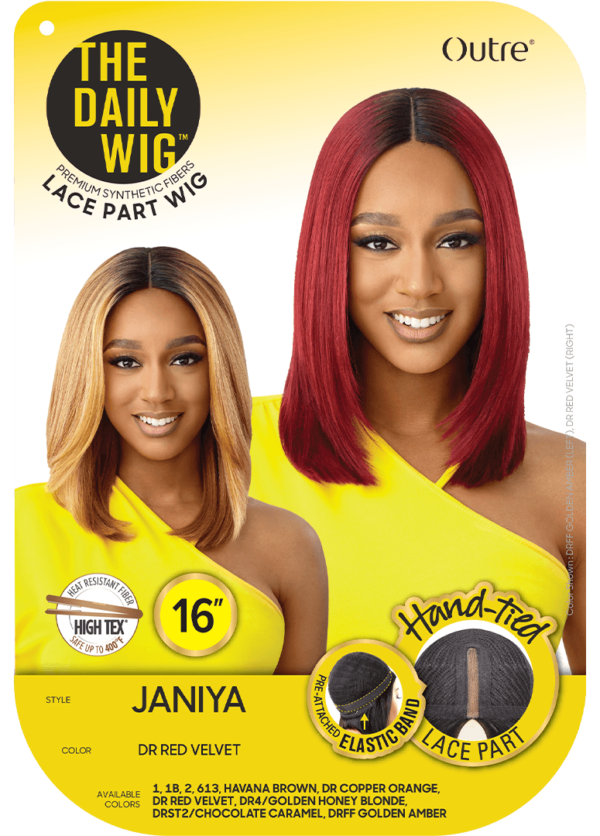 OUTRE THE DAILY WIG SYNTHETIC LACE PART WIG - JANIYA - Image 7