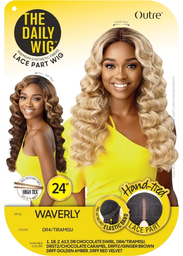 OUTRE THE DAILY WIG SYNTHETIC LACE PART WIG - WAVERLY - Image 7