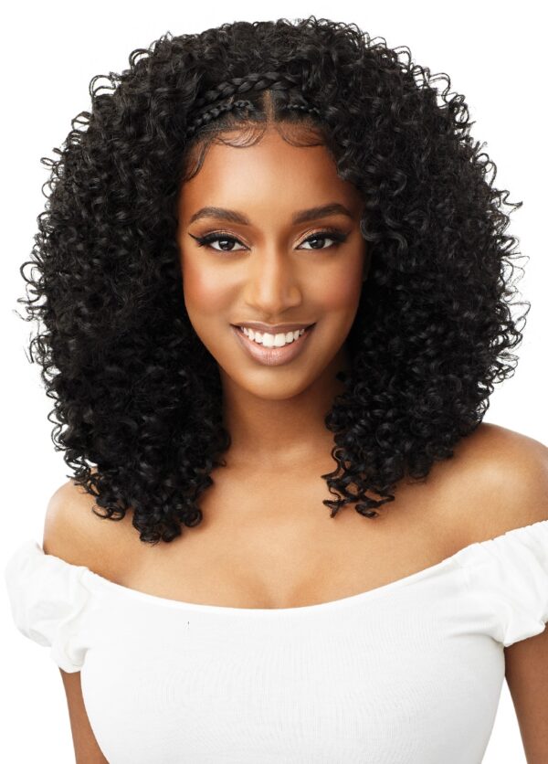 OUTRE  X-PRESSION TWISTED UP LACE FRONT WIG 13X2 - HALO STITCH BRAID 18" - Image 2