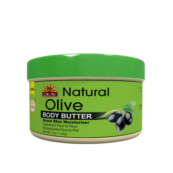 OKAY 100% NATURAL OLIVE BUTTER SMOOTH 7oz