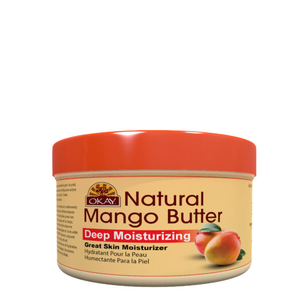 OKAY MANGO BUTTER 100% NATURAL SMOOTH 7oz