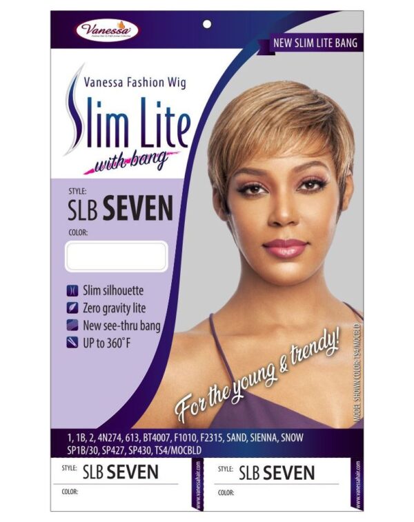 Vanessa SLIM LITE SYNTHETIC HAIR WIG - SLB SEVEN - Image 8