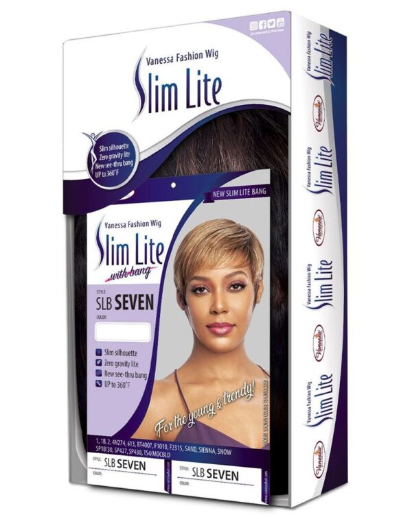 Vanessa SLIM LITE SYNTHETIC HAIR WIG - SLB SEVEN - Image 6