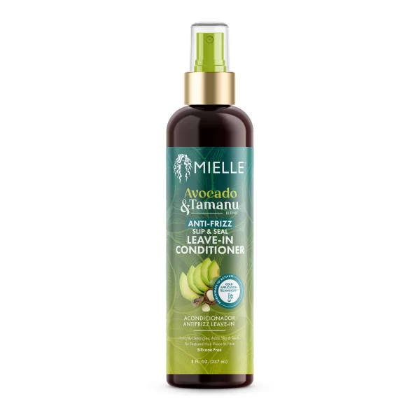 Mielle Organics Avocado & Tamanu Anti-Frizz Slip & Seal Leave-In Conditioner 8oz