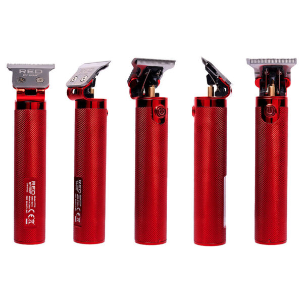 RED BY KISS Precision Blade Cordless Trimmer - Red - Image 5