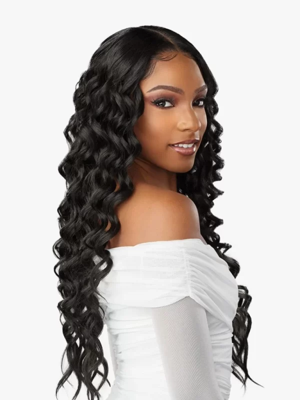 Sensationnel BUTTA LACE HUMAN HAIR BLEND DEEP TWIST 26 - Image 7