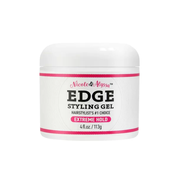 NICOLE & ALYSSA EDGE STYLING GEL 4oz