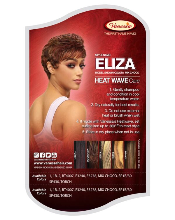 Vanessa FASHION WIGS SYNTHETIC HAIR FULL WIG - ELIZA - Image 7