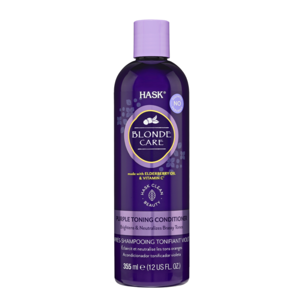 Hask BLONDE CARE PURPLE TONING CONDITIONER 12oz