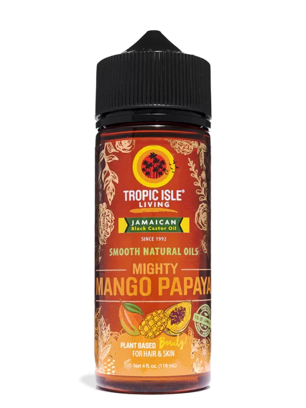 Tropic Isle Living SMOOTH NATURAL OIL - MIGHTY MANGO-PAPAYA 4OZ