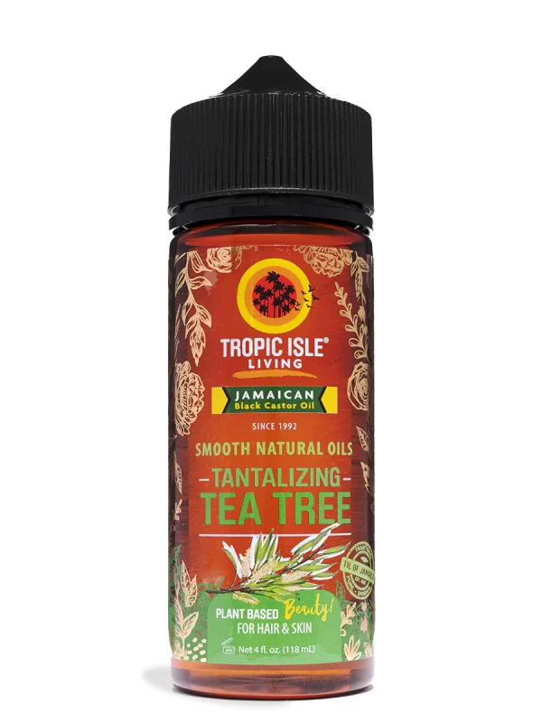 Tropic Isle Living SMOOTH NATURAL OIL - TANTALIZING TEA TREE 4OZ